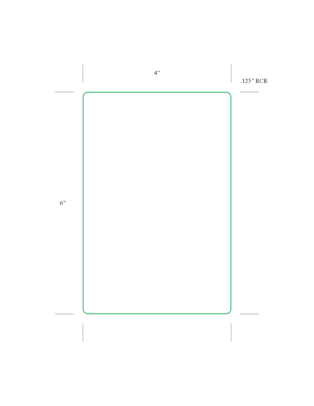 Lone Star 4" x 6" Direct Thermal Labels, Perforated DT46-1P, 3" Core, 8" OD - 1,000 Labels/Roll, Case of 4 Rolls (4,000 Labels)