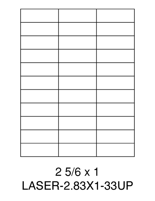 LASER-2.83X1-33UP