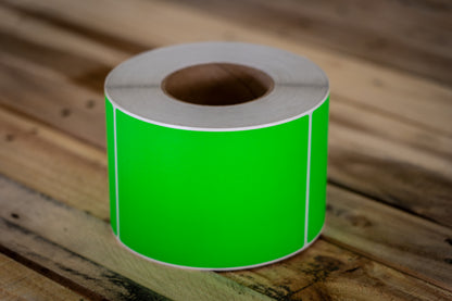 Lone Star 4" x 6" Thermal Transfer Labels, Perforated TH46-1P(color code), Tinted, 3" Core, 8" OD - 1,000 Labels/Roll, Case of 4 Rolls (4,000 Labels)