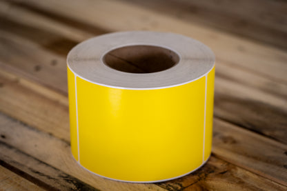 Lone Star 4" x 6" Thermal Transfer Labels, Perforated TH46-1P(color code), Tinted, 3" Core, 8" OD - 1,000 Labels/Roll, Case of 4 Rolls (4,000 Labels)